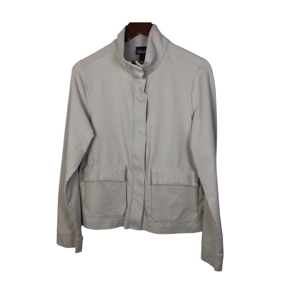 Patagonia Organic Cotton Roaming Layering Shirt Jacket in Tan Size Medium. - Picture 1 of 7